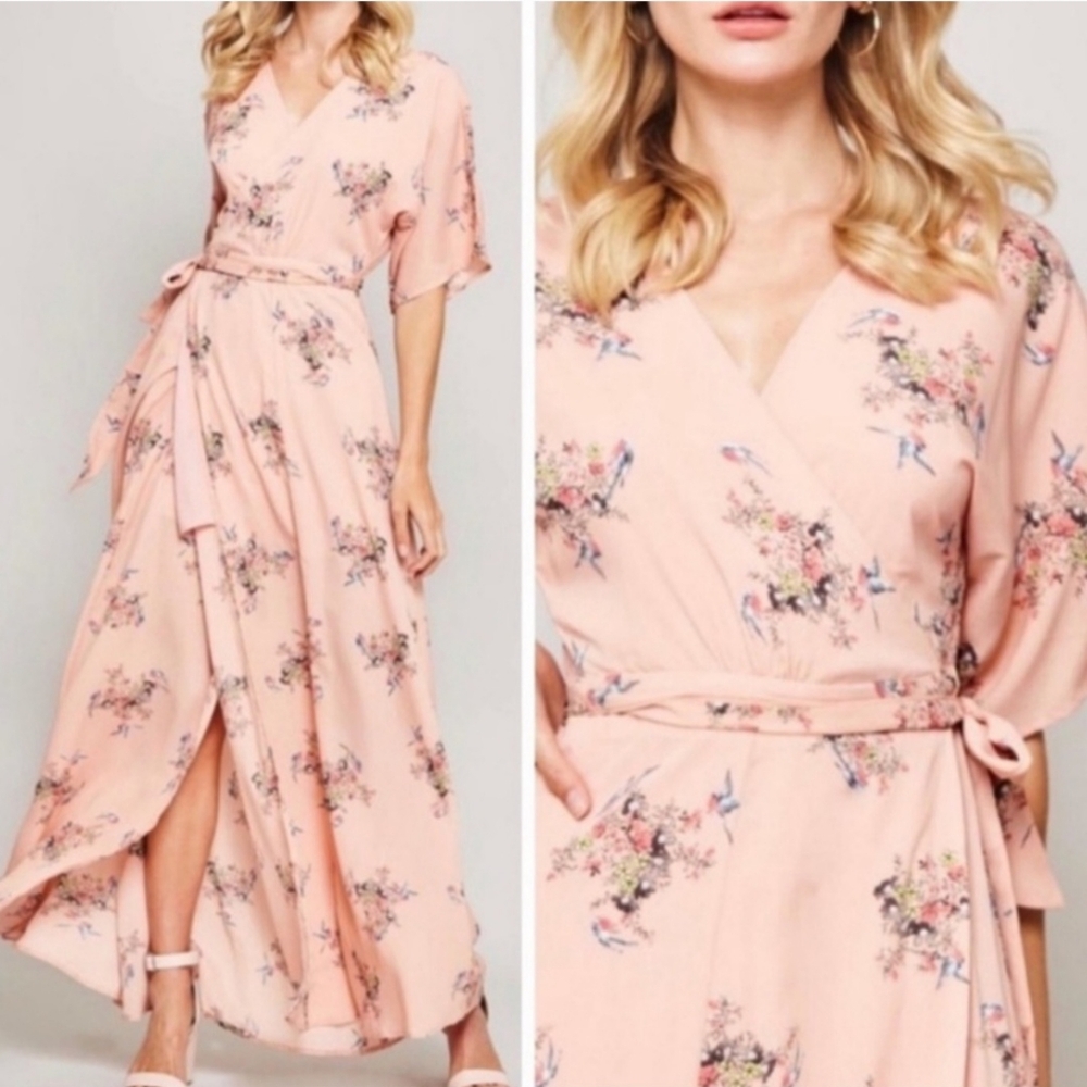 Peach dress
